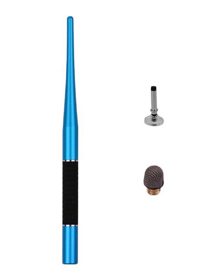 2-In-1 Capacitive Stylus Pen With Tip And Disc Tip Blue/Black
